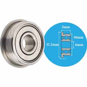 FL676ZZ Vòng bi cầu siêu nhỏ d6 NTN