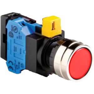 Nút nhấn nhả IDEC HW4L-M1F10QD-R-6V D22 1NO (Đỏ)