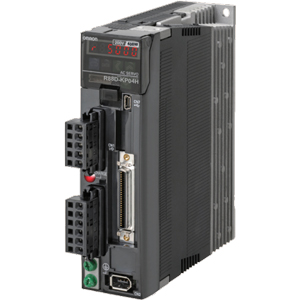 Bộ điều khiển servo bằng xung OMRON R88D-KP04H 200...240VAC; Điện áp ngõ ra: 200...240VAC; Công suất: 0.4kW