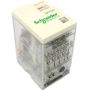 RXM4LB2BD Relay trung gian SCHNEIDER 24VDC 14 chân dẹt 4PDT 3A