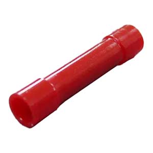 Đầu cốt cách điện (loe 2 đầu) NICHIFU TMV B-1.25 RED Dùng cho dây mềm: 1.04...2.63mm², 22...16AWG; Lớp cách điện: Có; Màu đỏ; Chiều dài tổng thể: 25.5mm