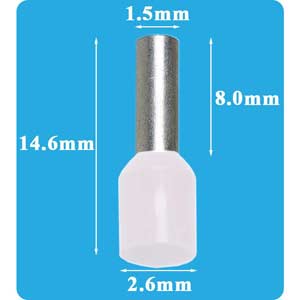 Đầu cốt MHD E 7508 White