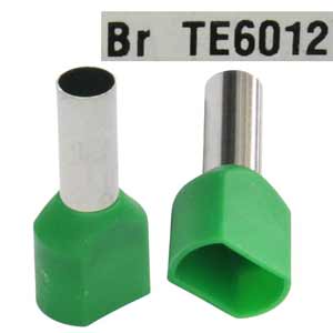 Đầu cos pin rỗng đôi MHD TE6012 Green