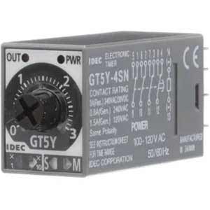 Relays timer Idec GT5Y-4SN3A100 plug-in; 4PDT; 3A;