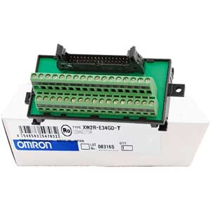 Bộ chuyển đổi khối đầu nối terminal cho PLCs  OMRON XW2R-E34GD-T