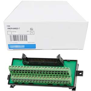 Bộ chuyển đổi khối đầu nối terminal cho PLCs  OMRON XW2R-E40GD-T