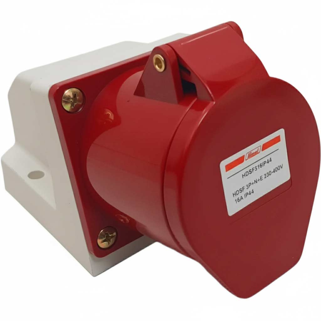 Ổ cắm công nghiệp cố định HIMEL HDSF516IP44