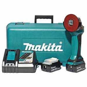 Máy mài góc không dây (có chổi than) MAKITA DGA402RFE