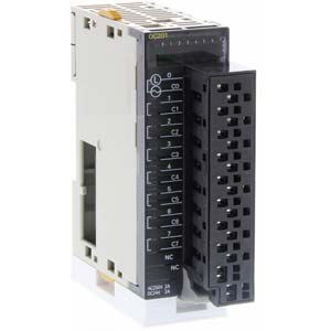Khối ngõ ra kĩ thuật số OMRON CJ1W-OC201(SL) Output module; Số ngõ ra digital: 8; Kiểu đấu nối ngõ ra digital: Relay; 2A at 24VDC, 2A at 250VAC; DIN Rail (Track) mounting
