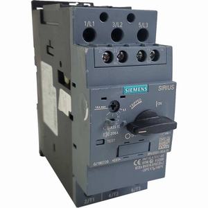 Bộ ngắt mạch bảo vệ động cơ SIEMENS 3RV2031-4SA15 3P; 9.5...14A; Công suất điện (400VAC): 5.5kW; Tiếp điểm phụ: 1NO+1NC; Dòng ngắn mạch: 65kA
