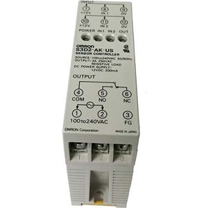 Bộ điều khiển cảm biến OMRON S3D2-AK-US 100...240VAC; Nguồn cảm biến: 12VDC; Loại đầu vào: NPN; Loại đầu ra: SPDT