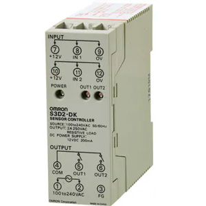 Bộ điều khiển cảm biến OMRON S3D2-DK OMS 100...240VAC; Nguồn cảm biến: 12VDC; Loại đầu vào: NPN; Loại đầu ra: SPST-NO