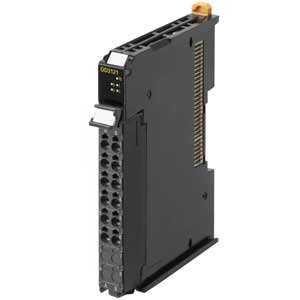 Khối I/O kĩ thuật số OMRON NX-OD3121 Output module; Số ngõ ra digital: 4; Kiểu đấu nối ngõ ra digital: NPN; DIN Rail (Track) mounting