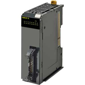 Khối I/O kĩ thuật số OMRON NX-OD5121-5 Output module; Số ngõ ra digital: 16; Kiểu đấu nối ngõ ra digital: NPN; DIN Rail (Track) mounting