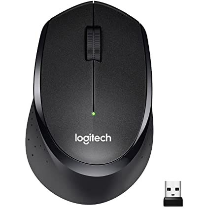 Chuột quang không dây LOGITECH M331 Colour: Black; Connector type: USB; Special feature: Wireless; Movement detection technology: Optical