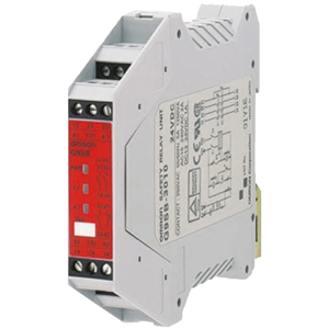 Rơ le an toàn OMRON G9SB-3010 DC24 24VDC; Ngõ ra an toàn tức thời: 3PST (3NO); Ngõ ra phụ: SPST (1NC); Dòng điện: 5A