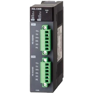 Mô đun truyền thông-mạng fieldbus Cnet LS XGL-C42B From base unit; Số cổng giao tiếp: 2; RS-422/485 (2ch); Modbus-ASCII, Modbus-RTU