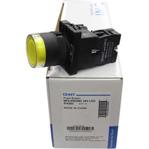 Nút nhấn có đèn loại nhấn nhả CHINT NP2-EW3561 24V LED