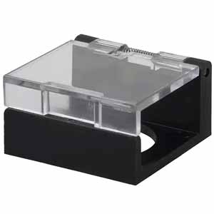 Nắp bảo vệ công tắc OMRON A16ZJ-5050 For square and round models; Dimension: W24xL23.5