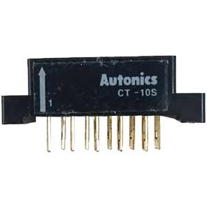 Giắc cắm AUTONICS CT-10S Connector for D1SA 7-segment Display units; Mounting method: Screw; Screw size:  ø3.4mm; Dimension: W42xH19xD7.5mm