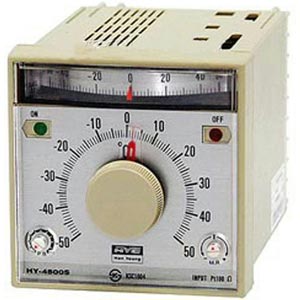 Bộ điều khiển nhiệt độ tương tự HANYOUNG HY-4500S-PKMNR-10 110VAC, 220VAC; 0...600ºC; Relay output; Loại đầu vào cảm biến: K