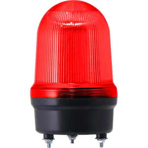 Đèn báo D100mm sáng liên tục/nhấp nháy QLIGHT EQ100LR-BZ-24-R 24VDC; Màu đỏ; Đèn kết hợp còi báo; Cỡ Lens: D100mm; Mô phỏng nhấp nháy xoay vòng
