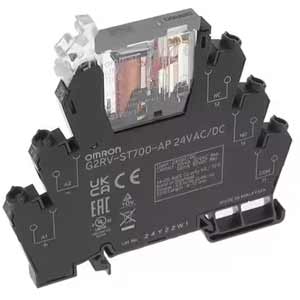 Rơ le trung gian I/O loại mỏng OMRON G2RV-ST700-AP 24VAC/VDC
