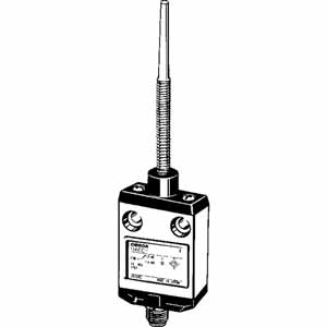 Công tắc hành trình nhỏ gọn OMRON D4CC-4050 Flexible rod: Plastic rod; SPDT; 1A at 30VDC; 1.47N; 40mm; 16mm