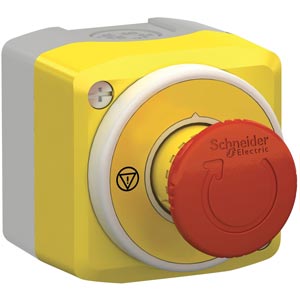 Hộp nút nhấn công tắc dừng khẩn cấp SCHNEIDER XALK178W3B140G Số thiết bị: 1; 1 x Công tắc dừng khẩn cấp; Kiểu tác động: Push-lock/Turn reset; Màu nút nhấn/chuyển mạch: Red; Kiểu tiếp điểm: 1NO+2NC; Không đèn