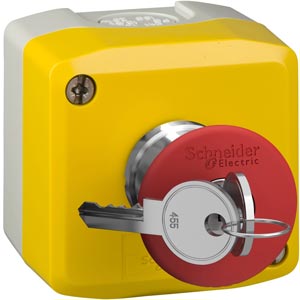 Hộp nút nhấn công tắc dừng khẩn cấp SCHNEIDER XALK188H7 Số thiết bị: 1; 1 x Công tắc dừng khẩn cấp; Kiểu tác động: Push-lock/Key reset; Màu nút nhấn/chuyển mạch: Red; Kiểu tiếp điểm: 1NC; Không đèn