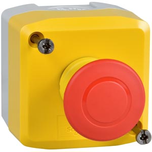 Hộp nút nhấn công tắc dừng khẩn cấp SCHNEIDER XALK198H7 Số thiết bị: 1; 1 x Công tắc dừng khẩn cấp; Kiểu tác động: Push-pull; Màu nút nhấn/chuyển mạch: Red; Kiểu tiếp điểm: 1NC; Không đèn