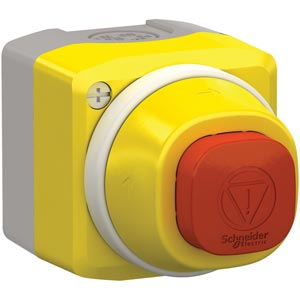 Hộp nút nhấn công tắc dừng khẩn cấp SCHNEIDER XALK84W3BE Số thiết bị: 1; 1 x Công tắc dừng khẩn cấp; Ký hiệu: NODSTOP; Kiểu tác động: Push-lock/Turn reset; Màu nút nhấn/chuyển mạch: Red; Kiểu tiếp điểm: 1NO+1NC; Không đèn