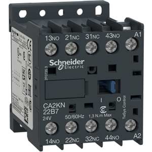 CA2KN22B7 - Control relay Schneider, 45x58mm, 24VAC