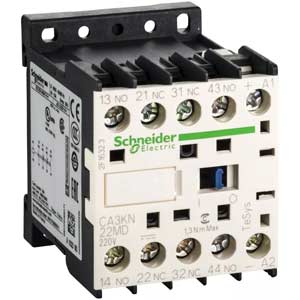 CA3KN22MD - Control relay Schneider, 4P, 2NO+2NC, 220VDC