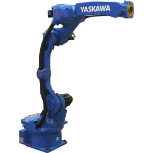 Robot lắp ráp và xử lý YASKAWA GP12 Kiểu: Robot khớp nối; Số trục: 6; Tải trọng tối đa: 12kg; Tầm với chiều dọc: 2894mm; Tầm với chiều ngang: 1440mm