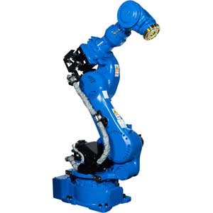 Robot lắp ráp và xử lý YASKAWA GP200S Kiểu: Robot khớp nối; Số trục: 6; Tải trọng tối đa: 200kg; Tầm với chiều dọc: 2295mm; Tầm với chiều ngang: 1886mm