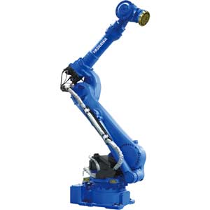 Robot lắp ráp và xử lý YASKAWA GP225 Kiểu: Articulated robots; Số trục: 6; Tải trọng tối đa: 225kg; Tầm với chiều dọc: 3393mm; Tầm với chiều ngang: 2702mm