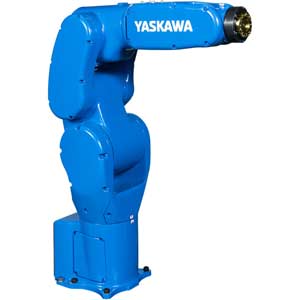 Robot lắp ráp và xử lý YASKAWA GP4 Kiểu: Articulated robots; Số trục: 6; Tải trọng tối đa: 4kg; Tầm với chiều dọc: 1008mm; Tầm với chiều ngang: 550mm