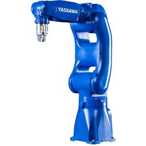 Robot lắp ráp và xử lý YASKAWA GP7 Kiểu: Robot khớp nối; Số trục: 6; Tải trọng tối đa: 7kg; Tầm với chiều dọc: 1693mm; Tầm với chiều ngang: 927mm