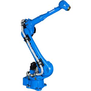 Robot lắp ráp và xử lý YASKAWA GP70L Kiểu: Articulated robots; Số trục: 6; Tải trọng tối đa: 70kg; Tầm với chiều dọc: 4715mm; Tầm với chiều ngang: 2912mm