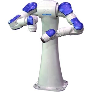 Robot lắp ráp và xử lý YASKAWA SDA10F Kiểu: Collaborative robots; Số trục: 7; Tải trọng tối đa: 10kg; Tầm với chiều dọc: 1140mm; Tầm với chiều ngang: 720mm
