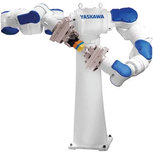 Robot lắp ráp và xử lý YASKAWA SDA5D Kiểu: Robot cộng tác; Số trục: 7; Tải trọng tối đa: 5kg; Tầm với chiều dọc: 1118mm; Tầm với chiều ngang: 845mm