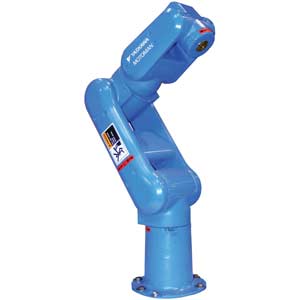 Robot lắp ráp và xử lý YASKAWA MHJF Kiểu: Robot khớp nối; Số trục: 6; Tải trọng tối đa: 2kg; Tầm với chiều dọc: 909mm; Tầm với chiều ngang: 545mm