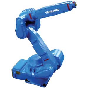 Robot sơn và pha chế YASKAWA EPX1250 Kiểu: Articulated robots; Số trục: 6; Tải trọng tối đa: 5kg; Tầm với chiều dọc: 1852mm; Tầm với chiều ngang: 1256mm