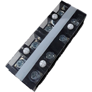 Cầu đấu loại liền khối KOINO KH-6060-4P 4 pole; 60A; 600V; Screw terminals; Lắp thanh ray DIN 35mm