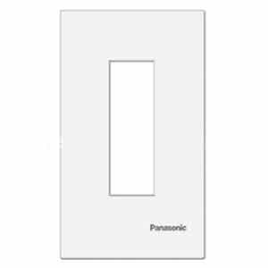 Mặt ổ cắm màu trắng PANASONIC WEV7001SW Số lỗ chờ thiết bị: 1; Số thiết bị: 1; Vật liệu: Nhựa; Màu sắc: Trắng