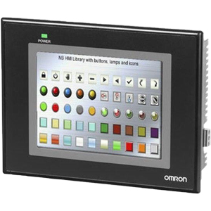 Màn hình cảm ứng (dễ xem, dễ lập trình) OMRON NB5Q-TW00B-V1 5.7 inch; 65,536 colors; Bộ nhớ trong: 128Mb; RS-232C, RS-232C/422A/485, USB Slave