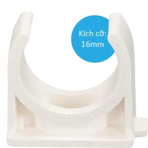 E280/16 - Kẹp đỡ ống SP-SINO đường kính 16mm, nhựa PVC