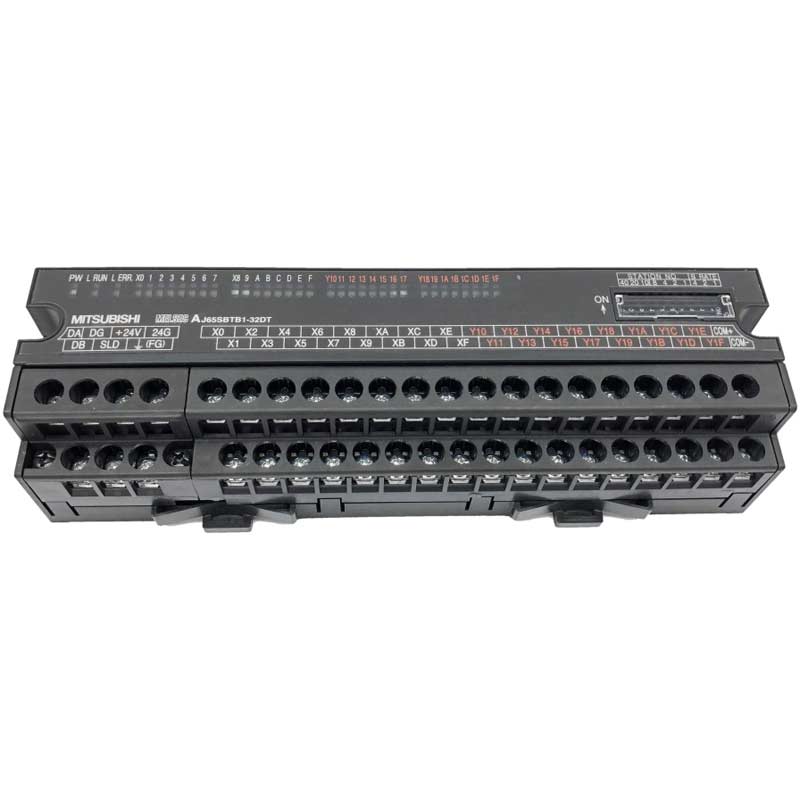 電機 PLC モジュール 新品 シーケンサ AJ65SBTB1-32D1 保証付き MITSUBISHI CC-Link入力ユニット2個 AJ65SBTB1-32D FA機器ドットコム