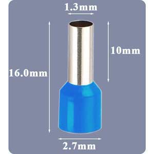 Vòng đệm bọc dây cách điện NICHIFU NF 0.75-10 Blue